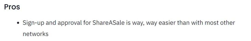 AuthorityHacker’s review on ShareASale