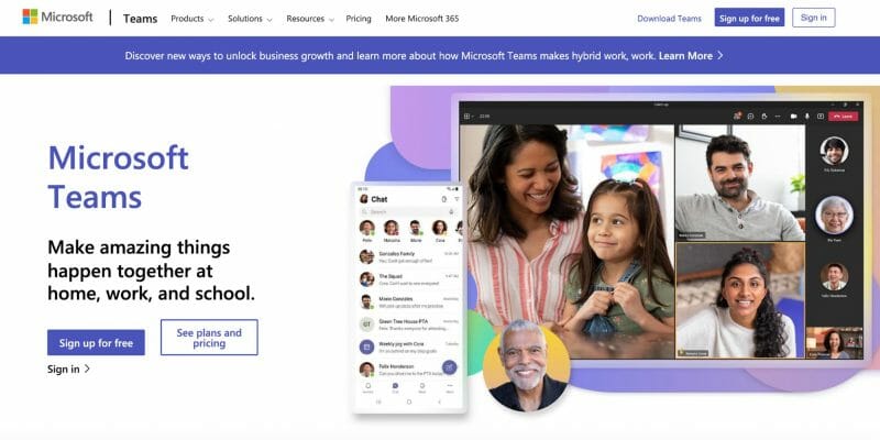 Microsoft Team - Platform for Virtual Events