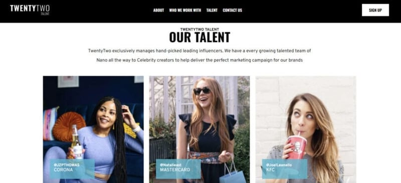 TwentyTwo Talent
